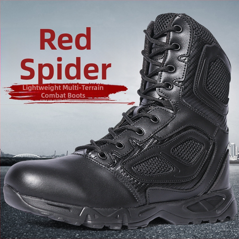 Ghete de drumeție înalte, tactice, material impermeabil, încălțăminte outdoor în stil militar, marca Jlxy/Junxingtianxia, potrivite pentru adulți și persoane în vârstă, ideale pentru drumeții, camping și alpinism