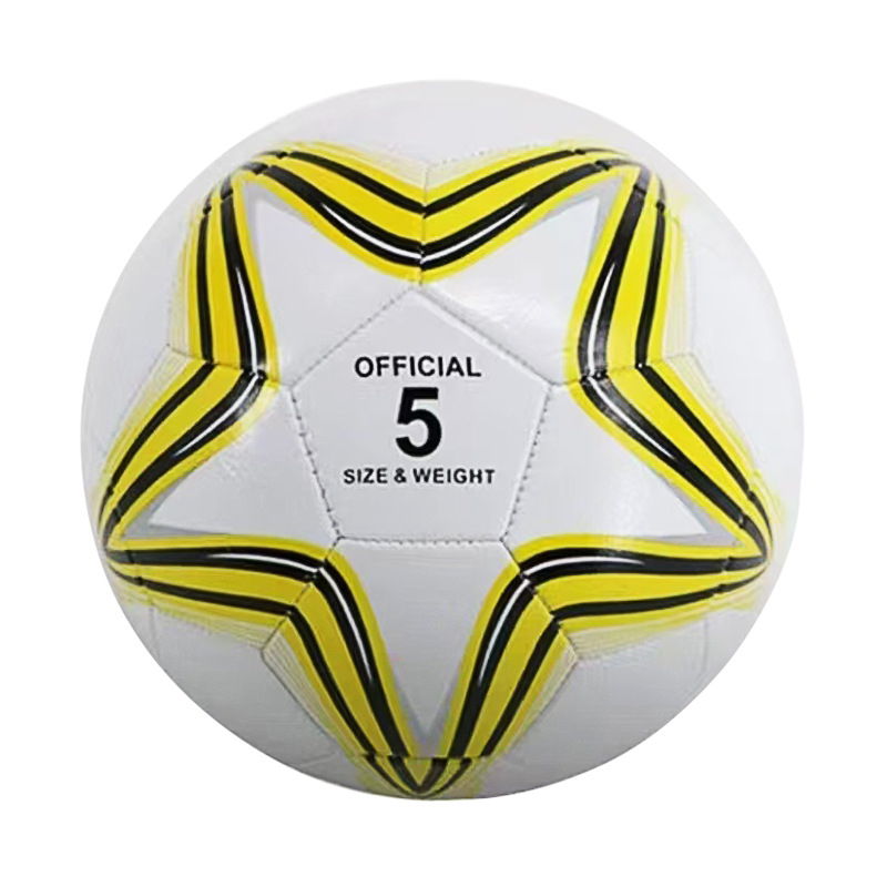 Fotbal de antrenament pentru copii – PVC, cusătură mecanică, imprimare logo disponibil