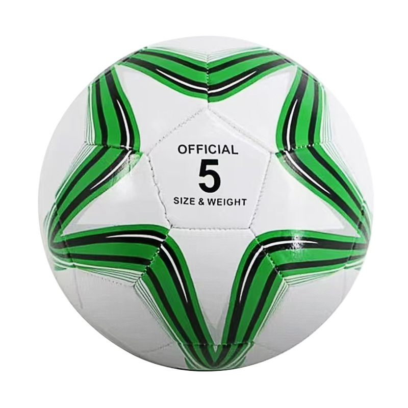 Fotbal de antrenament pentru copii – PVC, cusătură mecanică, imprimare logo disponibil