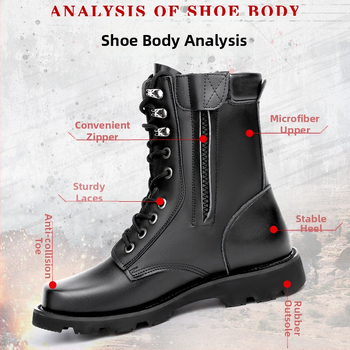 Nepremokavé bojové čižmy, Qiangren, unisex pre dospelých, vojensko-turistické topánky, vhodné na beh