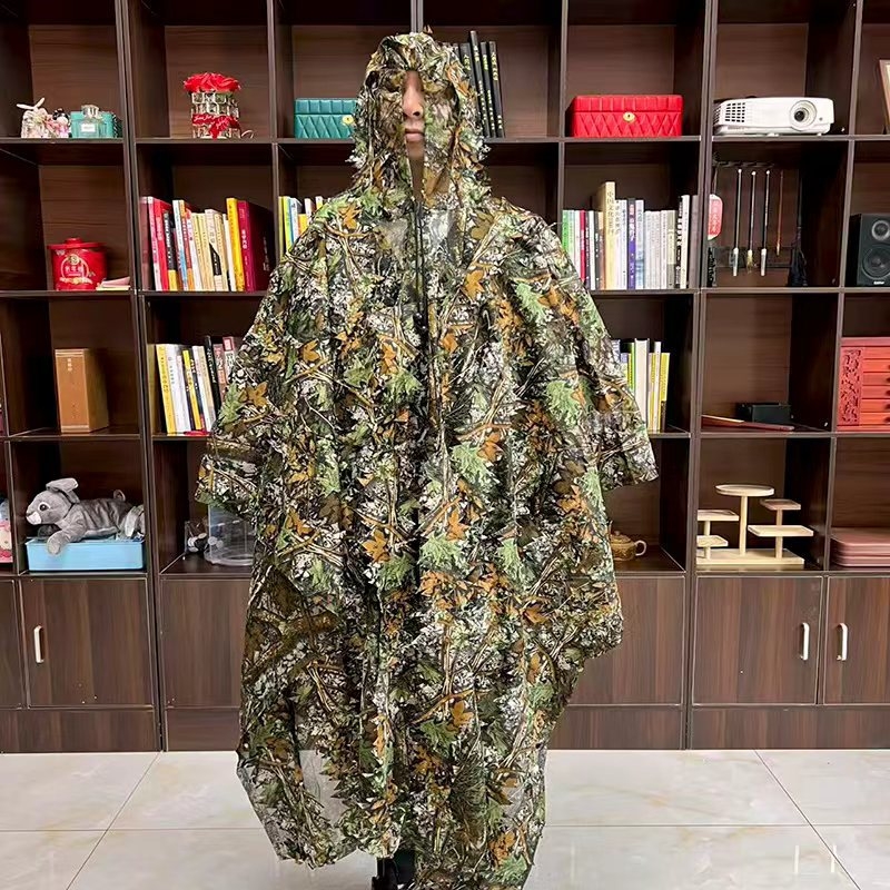 Uniformă de antrenament camuflaj — material din fibre chimice, unisex, adult, pentru toate anotimpurile, model camuflaj
