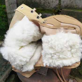 Jun Zhidu Unisex Χειμωνιάτικα Τακτικά Παπούτσια Νάιλον για Ορειβασία, Πάγο-Χιόνι και Κατασκήνωση