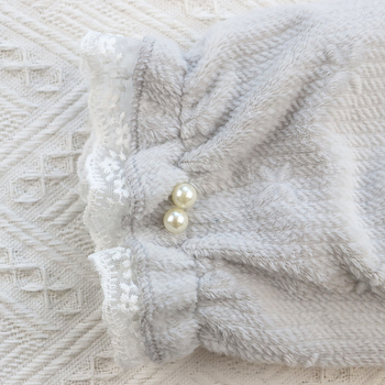 Μανσέτες χεριών με δαντελένιες πέρλες, κορεατικό στυλ, αντιρύπανσης προστατευτικές μανσέτες, μήκος 20 εκ, πολυεστέρας, φλοράλ μοτίβο