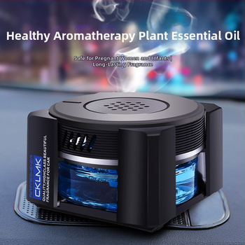 Parfum auto pentru scaun - suport din sticlă, parfum floral de iasmin, decor aromat (sticlă; montare pe scaun; evaporare 31-60 zile)