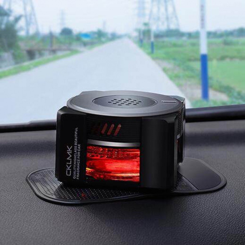 Parfum auto pentru scaun - suport din sticlă, parfum floral de iasmin, decor aromat (sticlă; montare pe scaun; evaporare 31-60 zile)