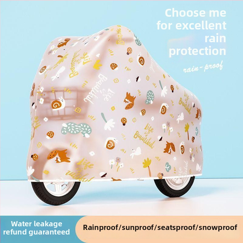 Markíza pre elektrické vozidlo Kepu, jednoduchý štýl