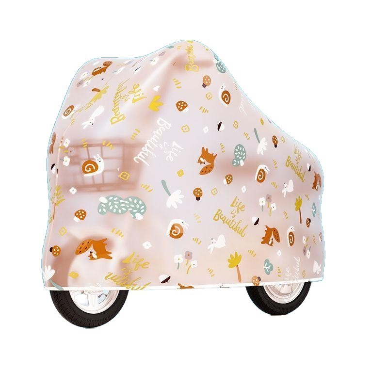 Elektromos jármű esővédő ponyva Kepu, egyszerű stílus