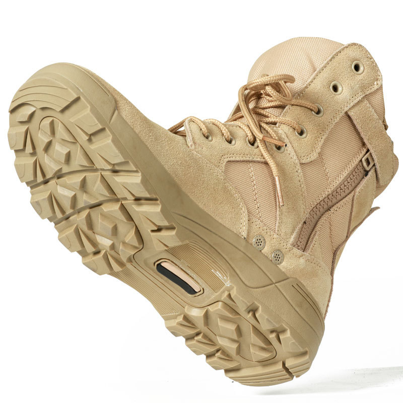 Πολεμικά μποτάκια, τακτικά μποτάκια εκπαίδευσης στην έρημο (Unisex; ενήλικες και συνταξιούχοι; χρήση ερήμου/τακτική; για τρέξιμο, πεζοπορία, πολεμικές τέχνες)