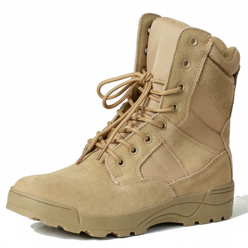 Πολεμικά μποτάκια, τακτικά μποτάκια εκπαίδευσης στην έρημο (Unisex; ενήλικες και συνταξιούχοι; χρήση ερήμου/τακτική; για τρέξιμο, πεζοπορία, πολεμικές τέχνες)