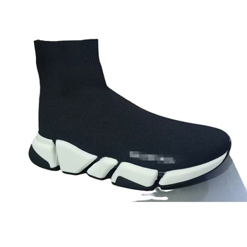 Γυναικείες μποτάκια κάλτσες με παχιά σόλα, μεσαίο ύψος κορυφής από Lycra, Phylon μεσαία σόλα, αντιολισθητική εξωτερική σόλα, slip-on