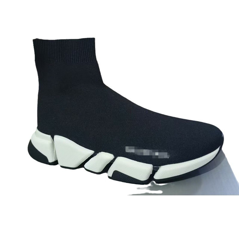 Γυναικείες μποτάκια κάλτσες με παχιά σόλα, μεσαίο ύψος κορυφής από Lycra, Phylon μεσαία σόλα, αντιολισθητική εξωτερική σόλα, slip-on