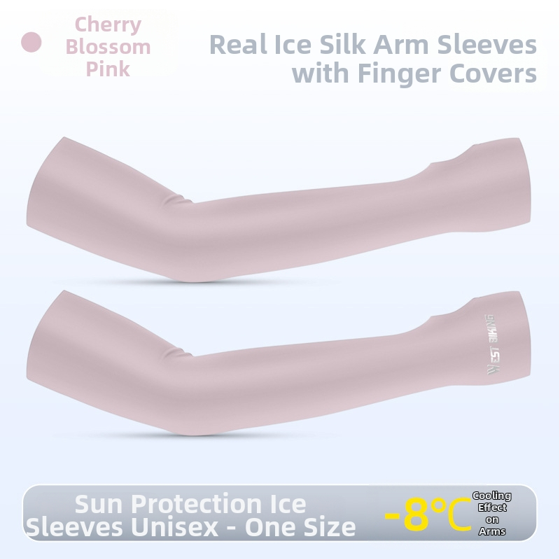 Vonkajšie ramenné návleky na bicykel a rybárčenie, chladiaca tkanina Ice Silk, unisex, UV ochrana, Nylon-Spandex zmes 78/22