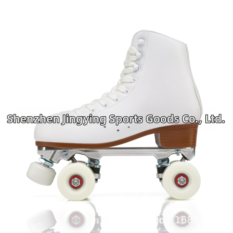 Kolečkové korčule - dvojradové kolieska, vrchná časť z mikrovlákna, podrážka z gumy, PU kolieska, unisex