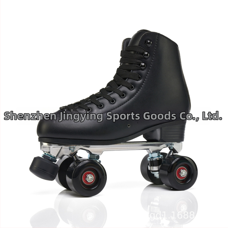 Kolečkové korčule - dvojradové kolieska, vrchná časť z mikrovlákna, podrážka z gumy, PU kolieska, unisex