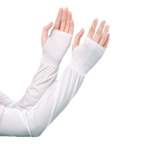 Nylon napvédő ujjvédő UPF50+, uniszex, hosszú buborékos ujjvéggel, szabadtéri sportokhoz