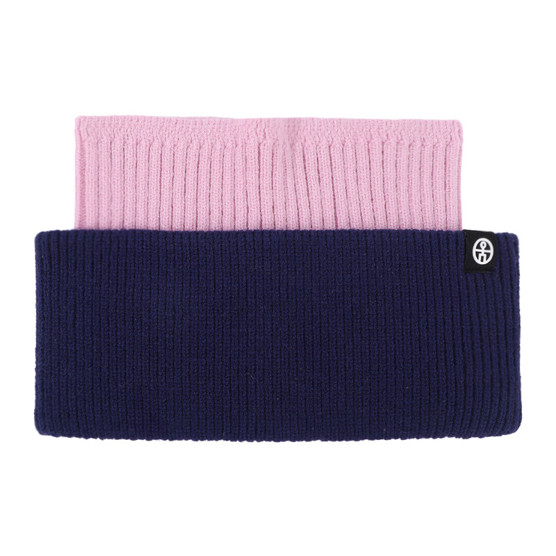 Спортна лента за глава с флисово подплата за топлина, защита на ушите и акрилна плетена конструкция