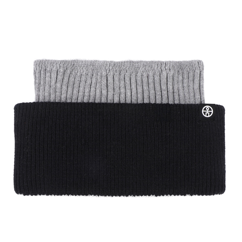 Спортна лента за глава с флисово подплата за топлина, защита на ушите и акрилна плетена конструкция