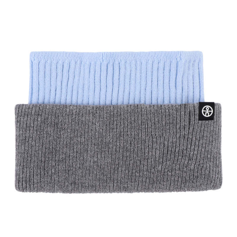 Спортна лента за глава с флисово подплата за топлина, защита на ушите и акрилна плетена конструкция