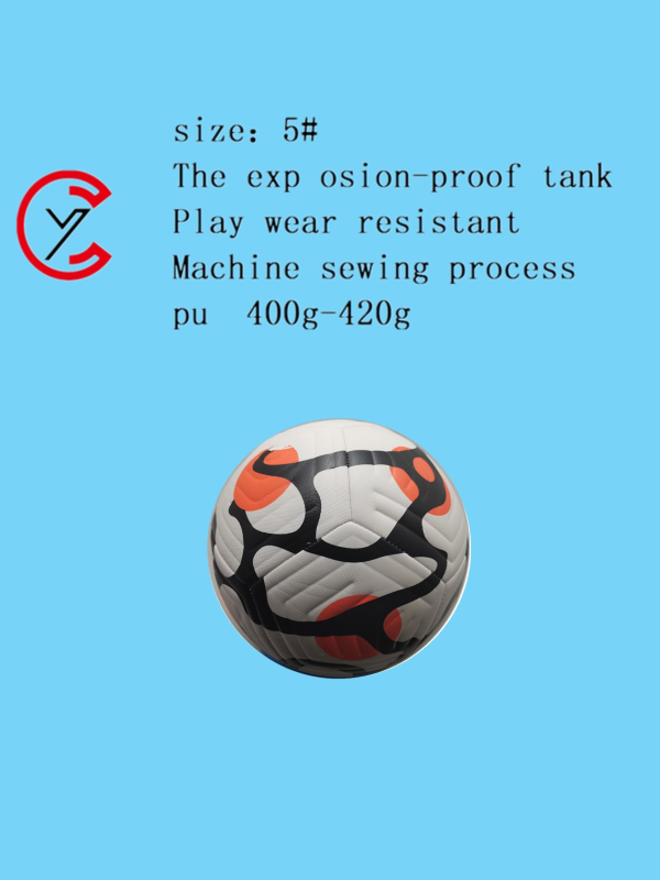 Fotbal pentru adulți – PVC, Nr. 5, cusut la mașină, personalizabil, origine Guangdong, unisex