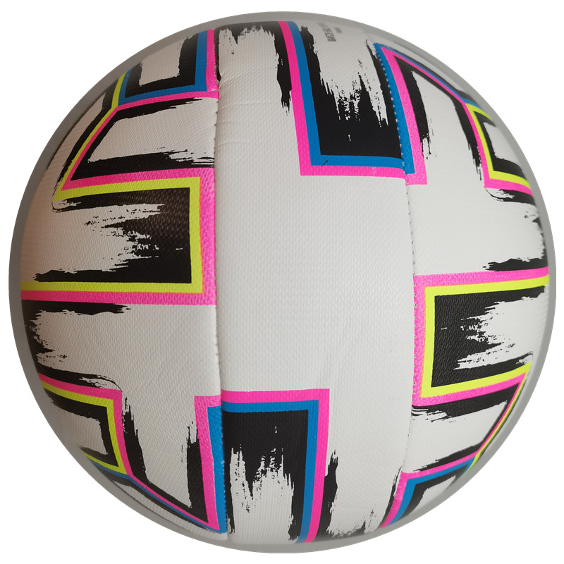 Fotbal pentru adulți – PVC, Nr. 5, cusut la mașină, personalizabil, origine Guangdong, unisex