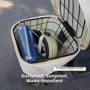 Nepremokavná taška do košíka elektrického bicykla, 30 L objem, Gemeisi, na cyklistiku