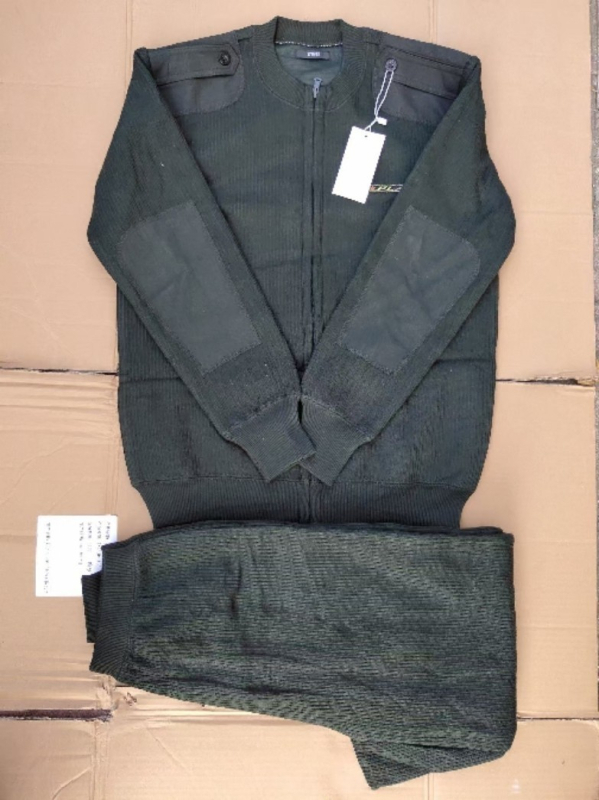 Uniszex edzői együttes: pamut‑kevert dzseki és nadrág, lélegző, meleg, kopásálló, nedvességelvezető