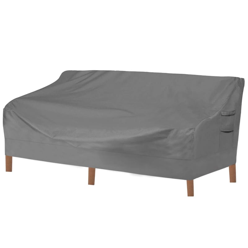 Acoperire pentru canapea de terasă, țesătură denim, protecție pentru mobilier de exterior, stil modern minimalist, YF-250529