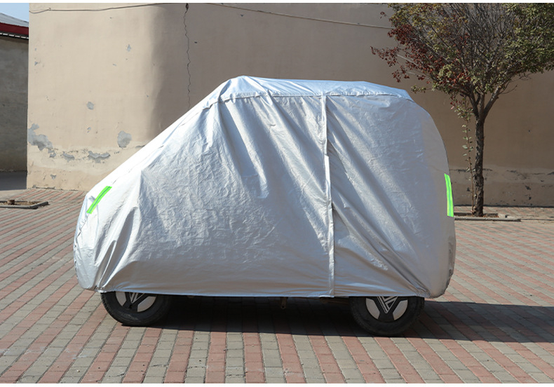 Esővédő takaró elektromos háromkerekűhöz és négykerekű idős mobilitási robogóhoz, hőszigeteléssel és napvédő védelelemmel