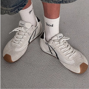 Retro tenisice za trening od kože krave – prozračne, unisex casual tenisice
