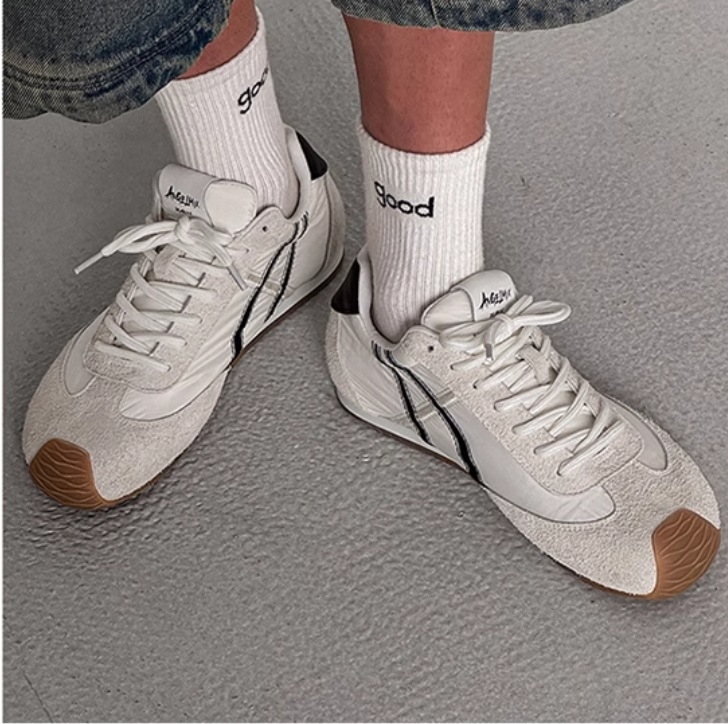 Retro tenisice za trening od kože krave – prozračne, unisex casual tenisice