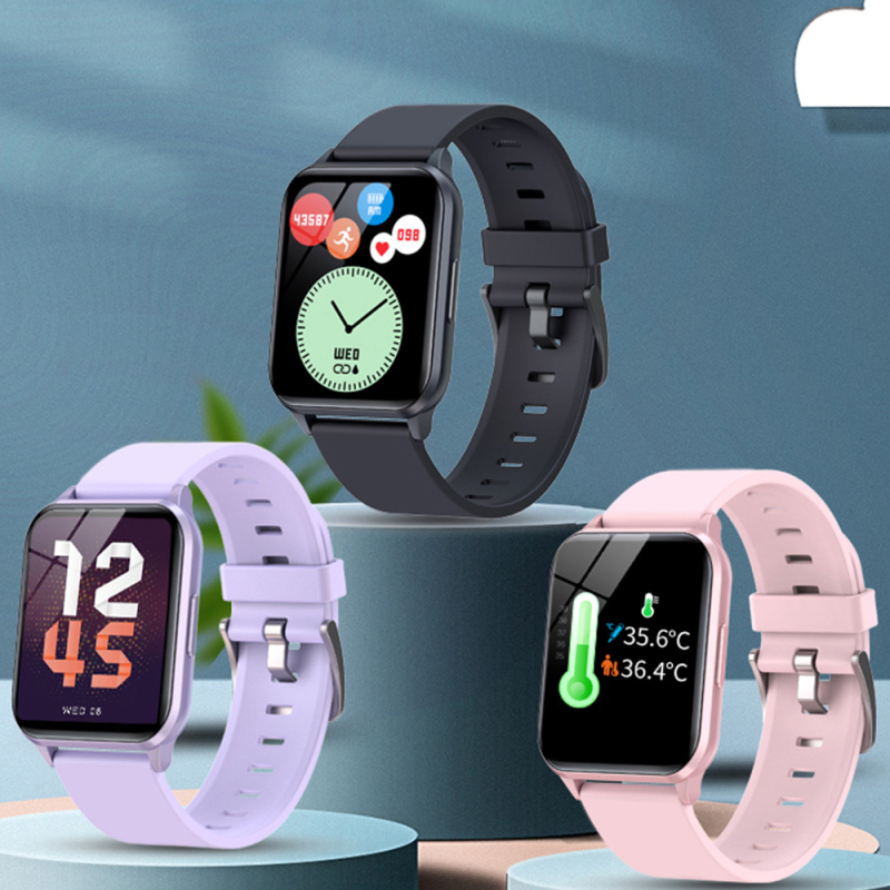 WLNGWEAR Y79 спортен смарт часовник с мониторинг на сърдечния ритъм, измерване на кръвното налягане, мониторинг на съня, водоустойчив за плуване и смарт известия