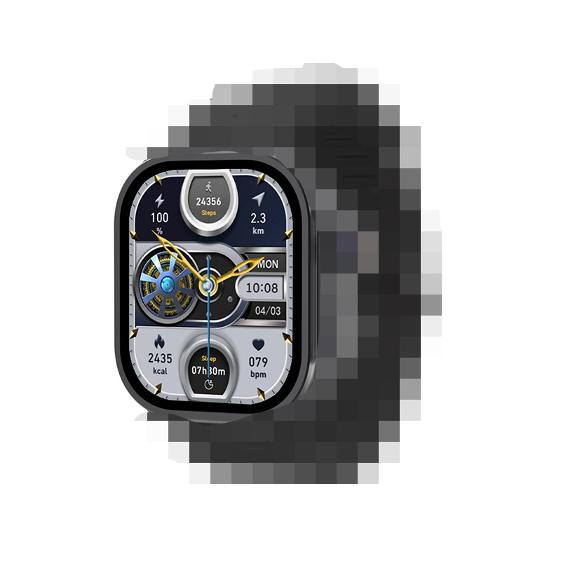 GS Ultra 5G Έξυπνο ρολόι με οθόνη αφής, περιστρεφόμενη κάμερα, κλήσεις Bluetooth, μεγάλη διάρκεια μπαταρίας