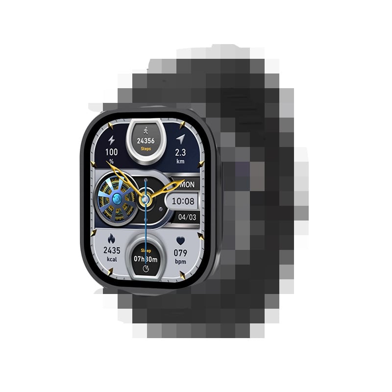 GS Ultra 5G Έξυπνο ρολόι με οθόνη αφής, περιστρεφόμενη κάμερα, κλήσεις Bluetooth, μεγάλη διάρκεια μπαταρίας