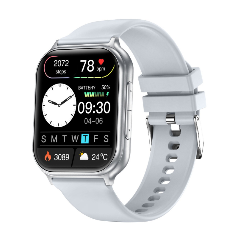 Смарт часовник Y1 с 700 mAh батерия, Bluetooth разговори и известия, мониторинг на сърдечния ритъм, измерване на кислород в кръвта, следене на съня (700 mAh; сърдечен ритъм; кислород в кръвта; сън)