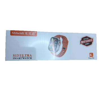 Смарт часовник S12/S13 Bluetooth — измерване на сърдечен ритъм, кръвно налягане и кислород в кръвта, AMOLED квадратен дисплей, безжично и магнитно зареждане