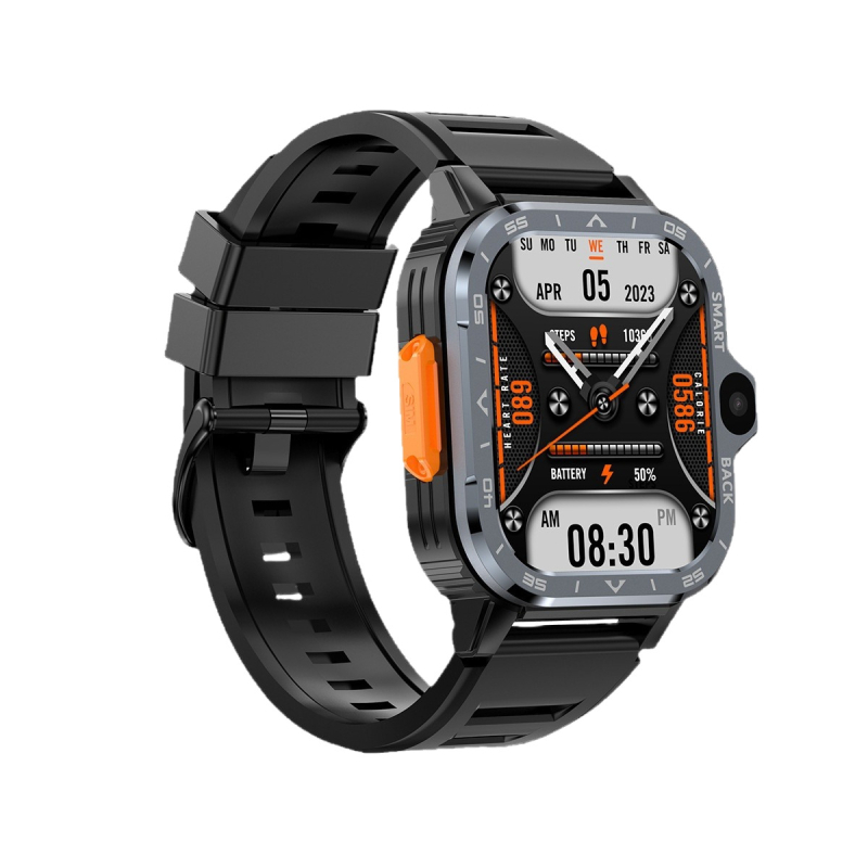 Смарт часовник с мониторинг на сърдечния ритъм, NFC, Bluetooth обаждания, съвместимост с Android, живот на батерията до 7 дни