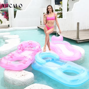 Инфлационен плаващ мат за басейн от PVC, въздушно легло и лежанка, модел YH-10103, сертифициран ASTM CPSIA CPC, ISO 9001, BSCI