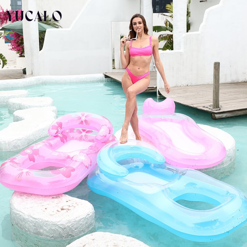 Инфлационен плаващ мат за басейн от PVC, въздушно легло и лежанка, модел YH-10103, сертифициран ASTM CPSIA CPC, ISO 9001, BSCI