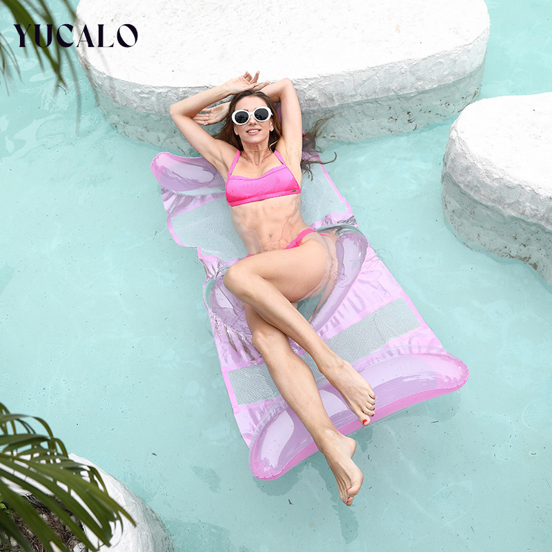 Инфлационен плаващ мат за басейн от PVC, въздушно легло и лежанка, модел YH-10103, сертифициран ASTM CPSIA CPC, ISO 9001, BSCI