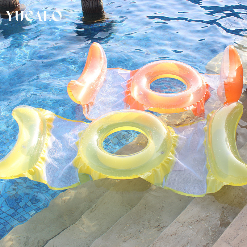 Инфлационен плаващ мат за басейн от PVC, въздушно легло и лежанка, модел YH-10103, сертифициран ASTM CPSIA CPC, ISO 9001, BSCI