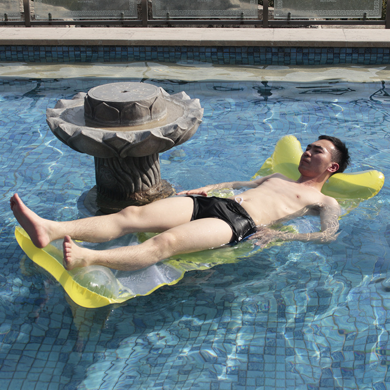 Инфлационен плаващ мат за басейн от PVC, въздушно легло и лежанка, модел YH-10103, сертифициран ASTM CPSIA CPC, ISO 9001, BSCI