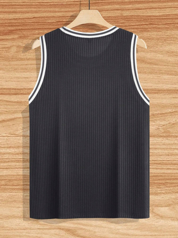 Sportska vest, prilagodljiv kroj, poliester 95% tkanina, ljeto, mladi sportski odjevni predmet