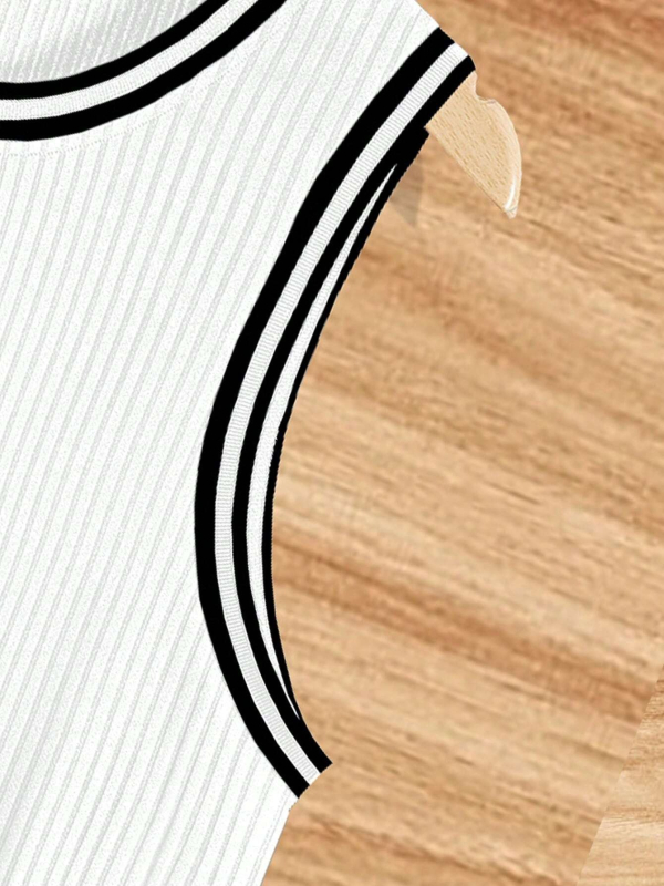 Sportska vest, prilagodljiv kroj, poliester 95% tkanina, ljeto, mladi sportski odjevni predmet