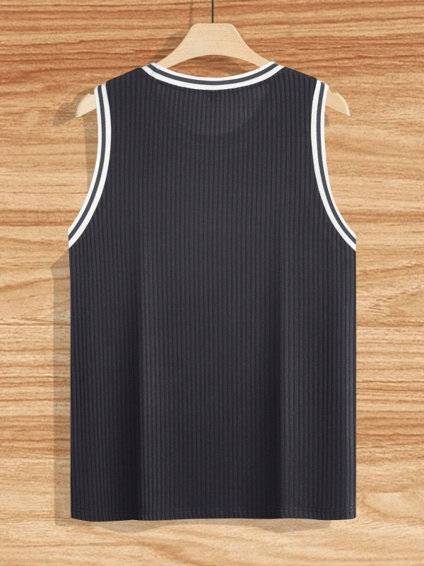 Sportska vest, prilagodljiv kroj, poliester 95% tkanina, ljeto, mladi sportski odjevni predmet