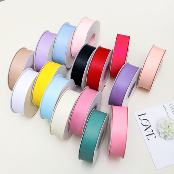 Двустранна матова полиестерна лента за букети – матово покритие, марка Yusun, лента за опаковане на подаръци и декоративна лента
