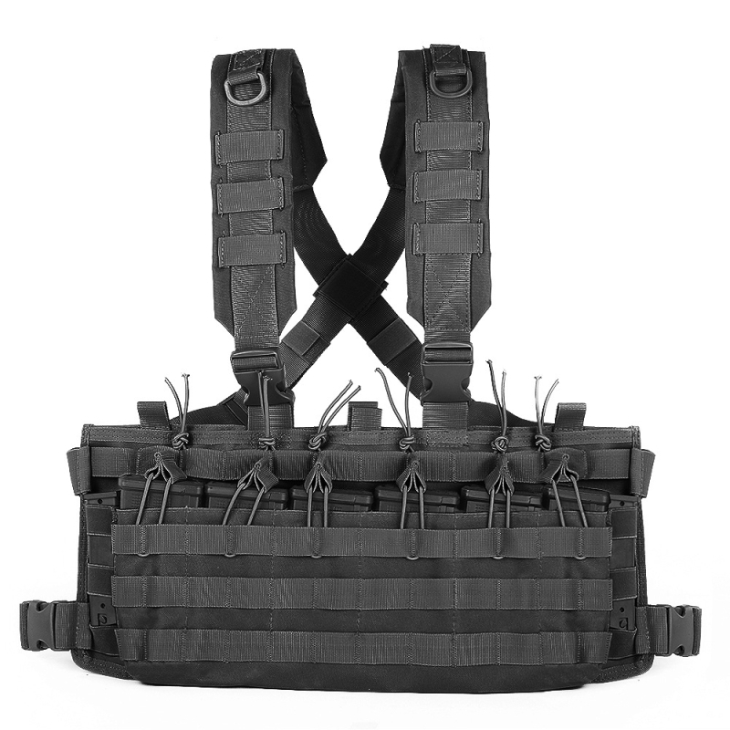 MOLLE taktikai mellény – gyorskioldó rendszer, lélegző, vízálló, multifunkcionális