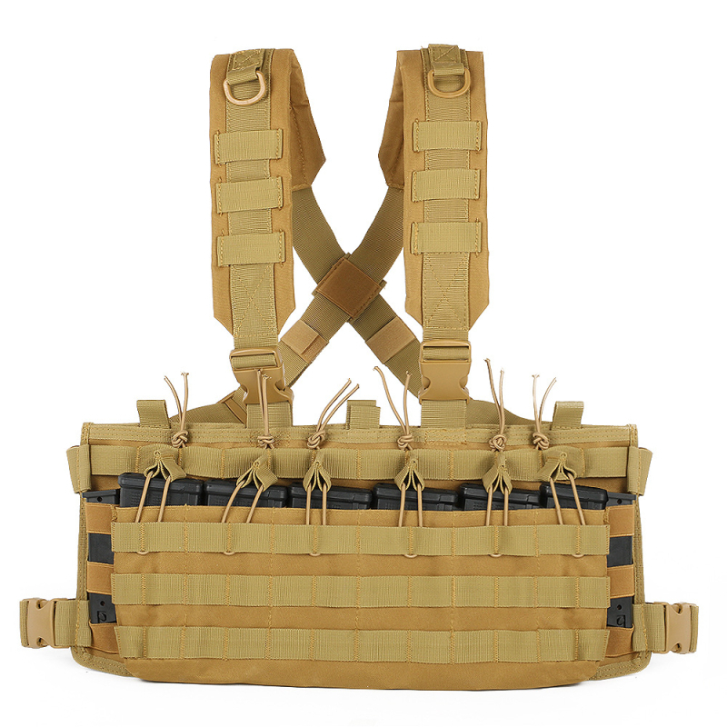 MOLLE taktikai mellény – gyorskioldó rendszer, lélegző, vízálló, multifunkcionális