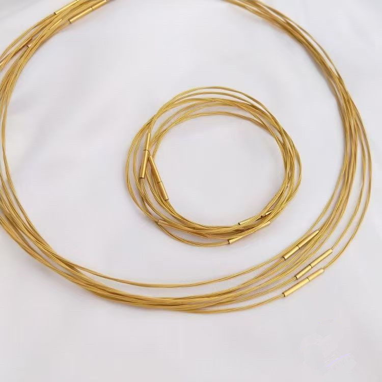 Kézi ékszer rozsdamentes acélból, természetes stílus, nőies virág alak, elektroplakálás, sportos funkció