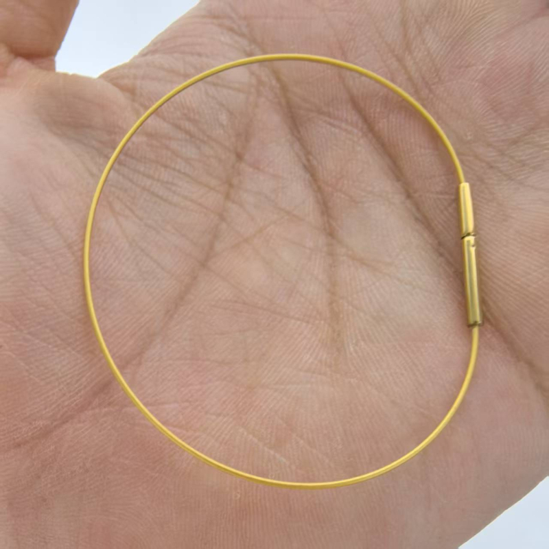 Kézi ékszer rozsdamentes acélból, természetes stílus, nőies virág alak, elektroplakálás, sportos funkció