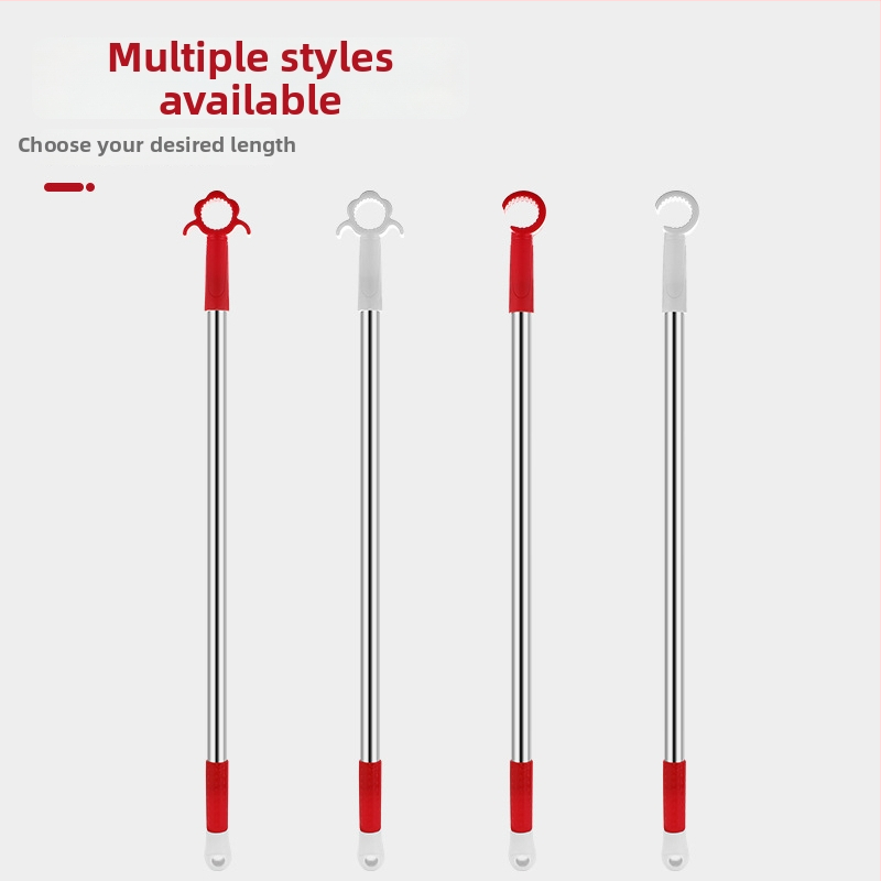 Otvárač okien s ramenom pre posuvné okno, nerezová oceľ + ABS, brúsený povrch, pre dvere a okná